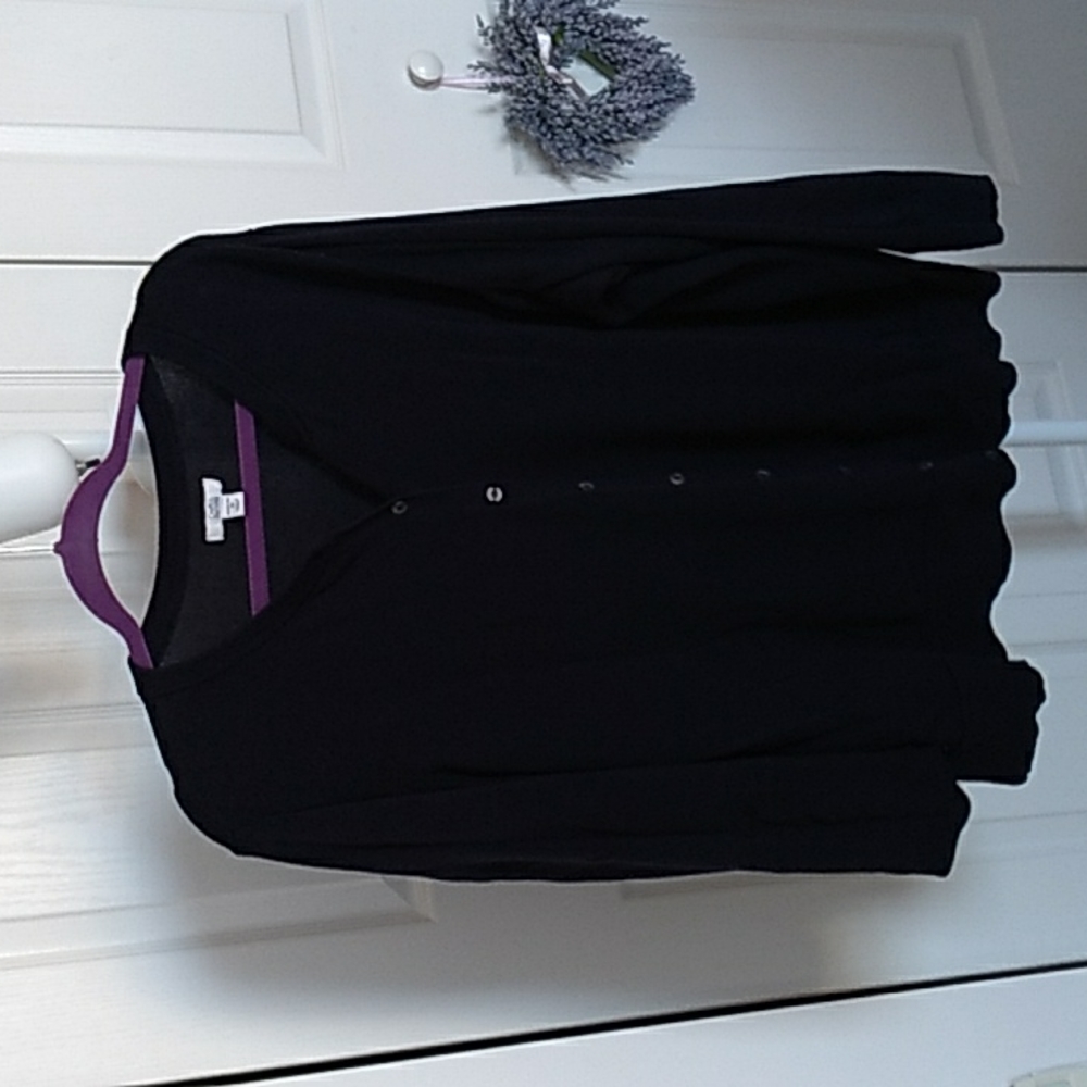 Navy 3x cardigan like new!